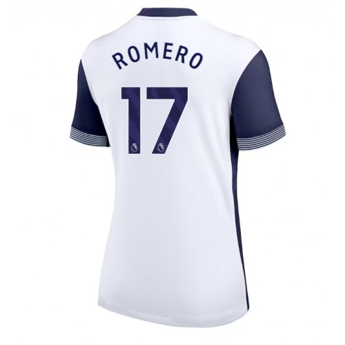 Fotbalové Dres Tottenham Hotspur Cristian Romero #17 Dámské Domácí 2024-25 Krátký Rukáv